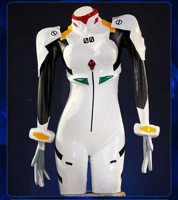 Quality Anime Cosplay - Rei Ayanami Plugsuit Cosplay Costume White