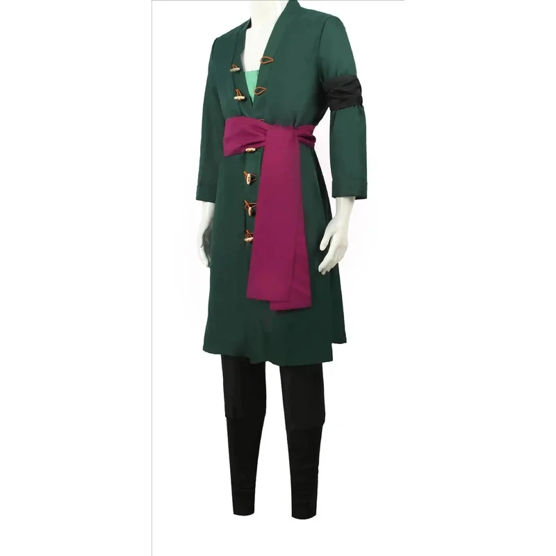 Anime Marin Cosplay - Anime Roronoa Cosplay Costume Uniform Green