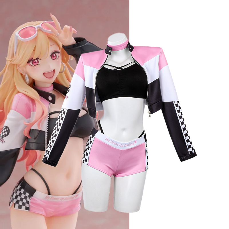 Anime Marin Cosplay - My Dress-Up Darling Marin Kitagawa Racing