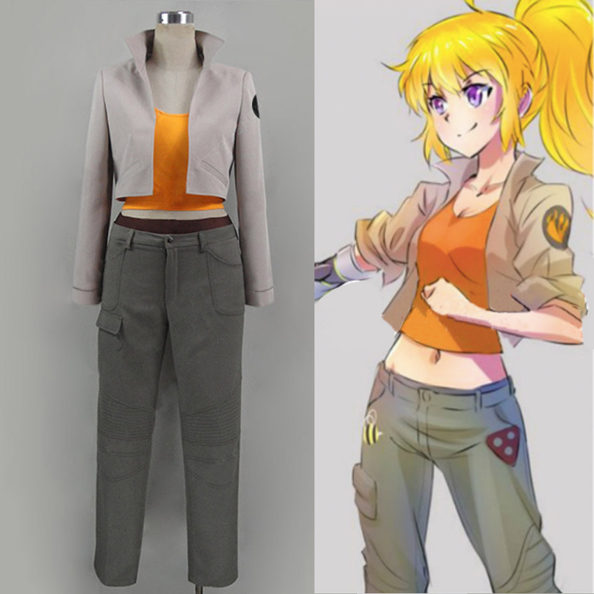 Anime Yang Cosplay - Yang Xiao Long Cosplay Costume Man