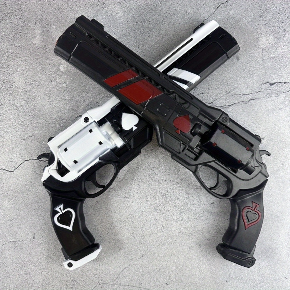 Anime Cosplay Real - 15inch PU Pistol Spades Gun Katana