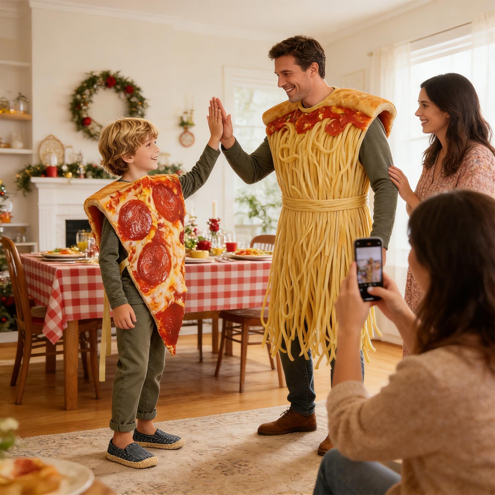 Pizza Halloween Costume Realis - đánh giá và giá Anime Cosplay Couple