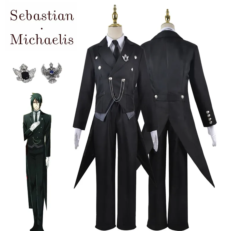 Black Butler Sebastian Michael - đánh giá và giá Cosplay Anime Black