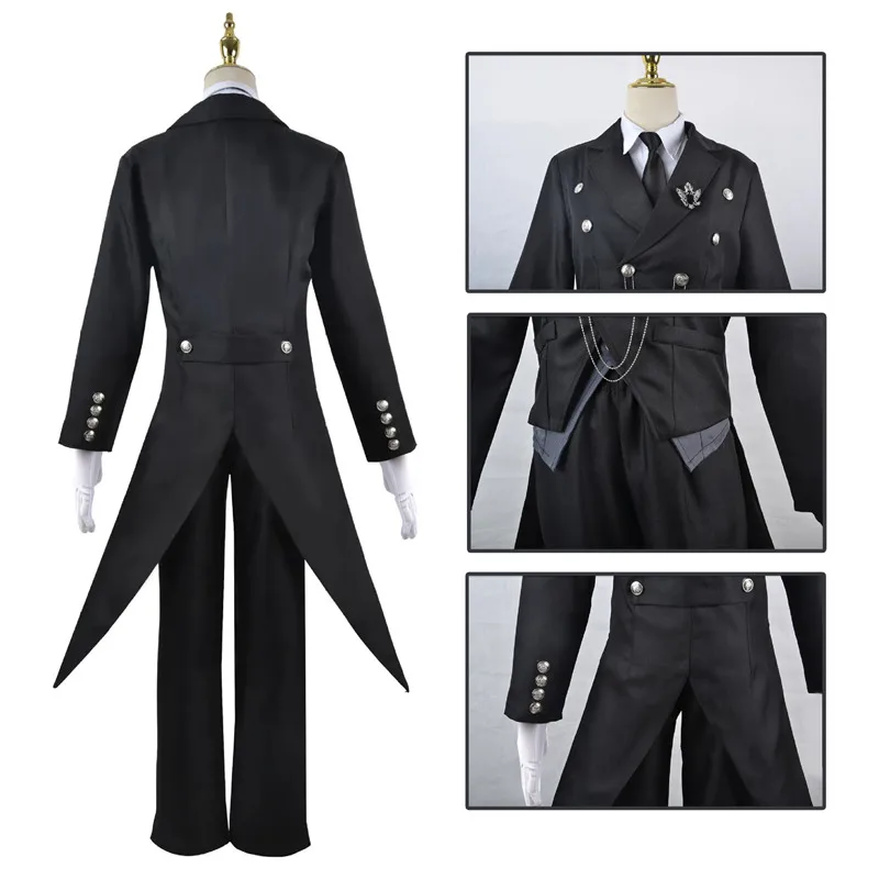 Black Butler Sebastian Michael - đánh giá và giá Cosplay Anime Black