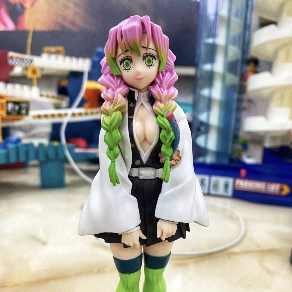 Demon Slayer Love Pillar Mitsu - đánh giá và giá Anime Cosplay Tanjiro