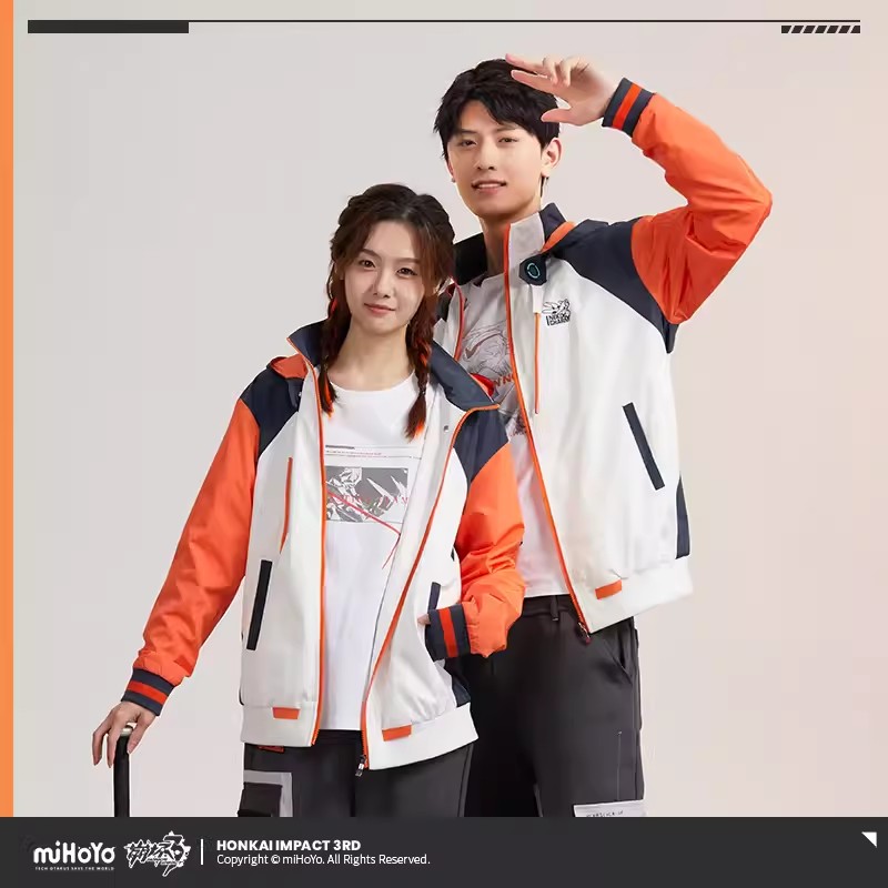 miHoYo Game Kiana Coat Honkai  - đánh giá và giá Anime Cosplay Couple