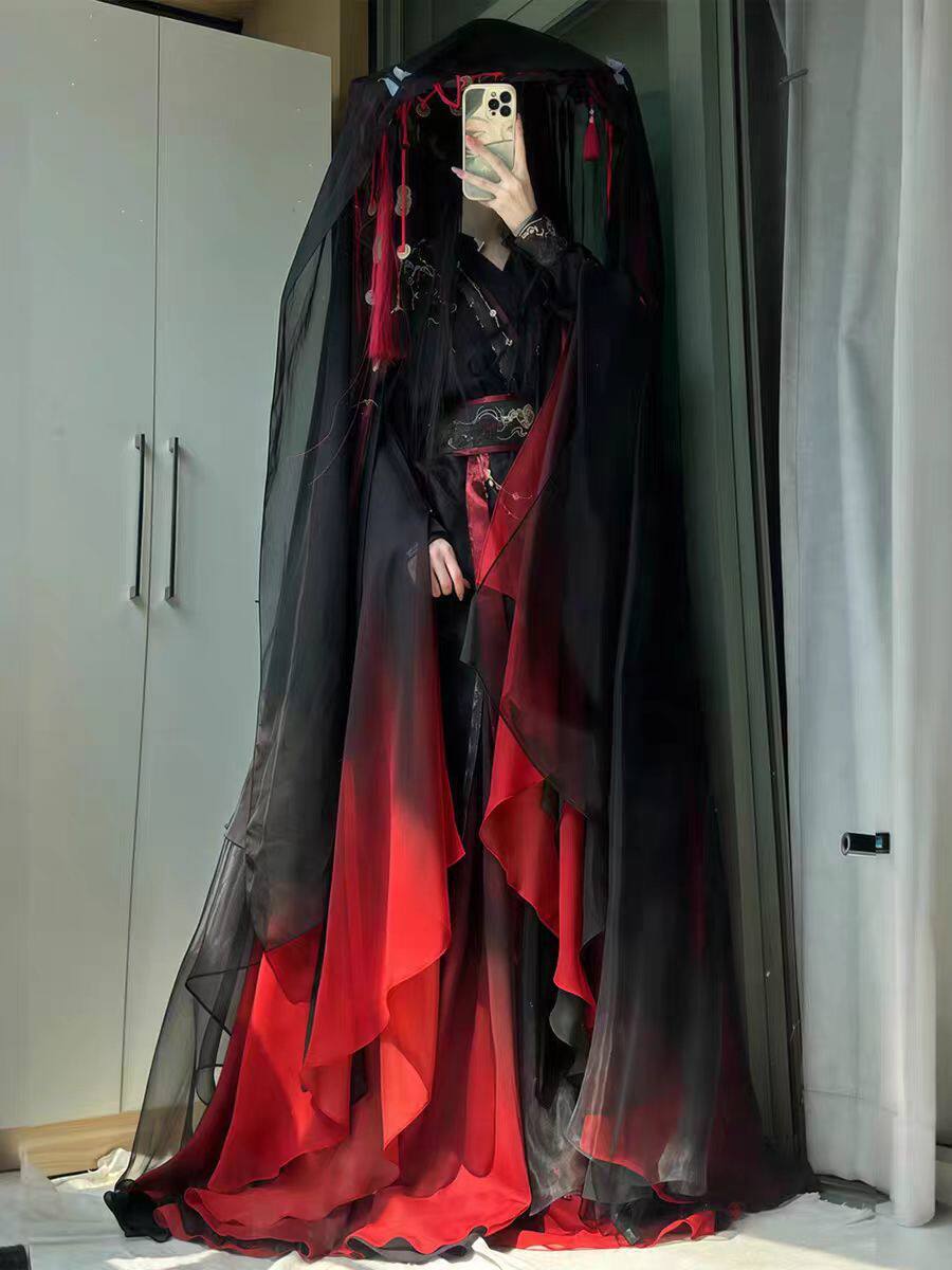 Unisex Ancient Chinese Xianxia - đánh giá và giá Cosplay Anime Black