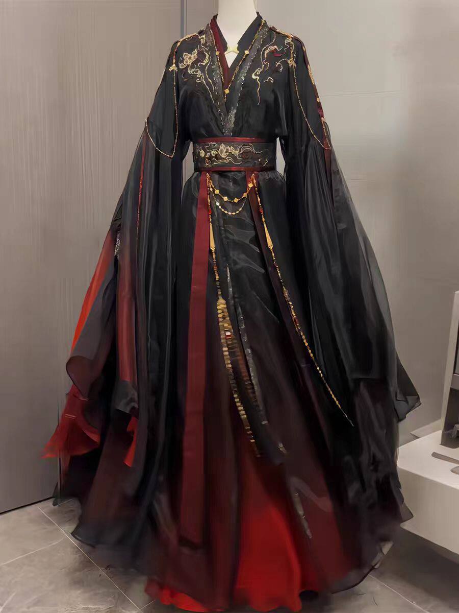 Unisex Ancient Chinese Xianxia - đánh giá và giá Cosplay Anime Black