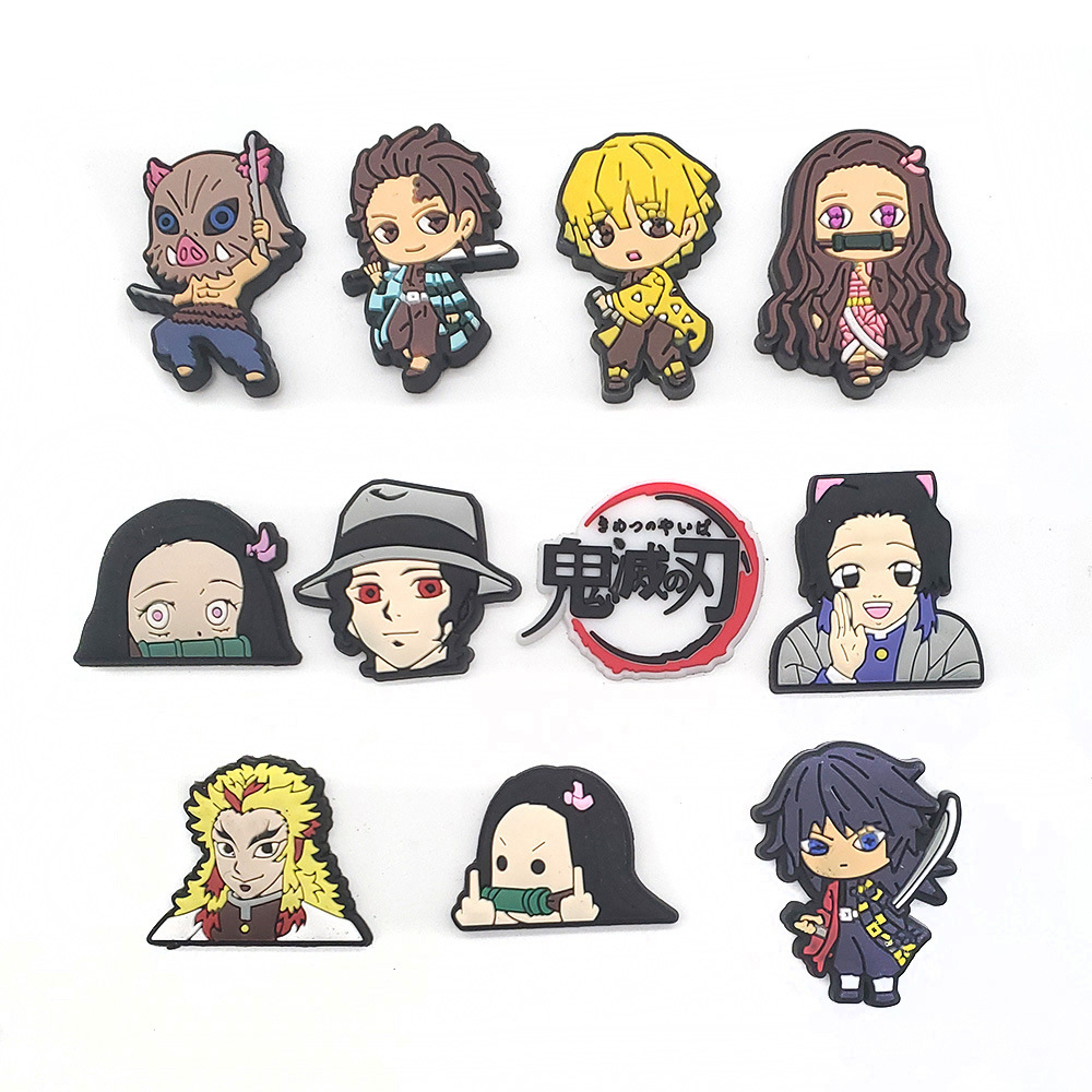 11pcs Set Demon Slayer Cartoon - đánh giá và giá Anime Cosplay Tanjiro