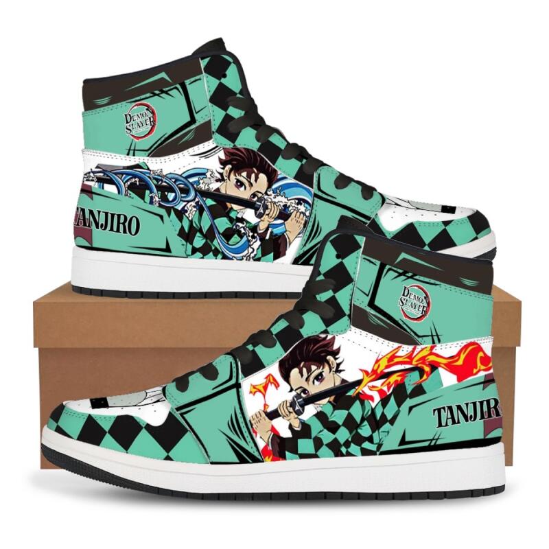 custom shoes Demon Slayer Anim - đánh giá và giá Anime Cosplay Tanjiro