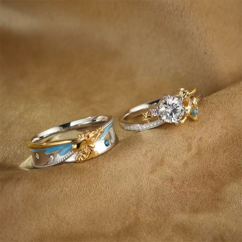 Pokémon Riolu Couple Rings - C - đánh giá và giá Anime Cosplay Couple