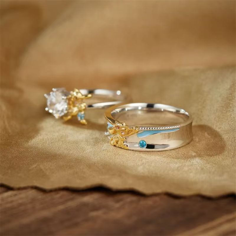 Pokémon Riolu Couple Rings - C - đánh giá và giá Anime Cosplay Couple