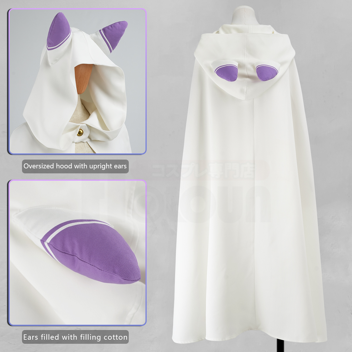 HOLOUN Zero Anime Emilia Cospl - đánh giá và giá Convention Cosplay Anime