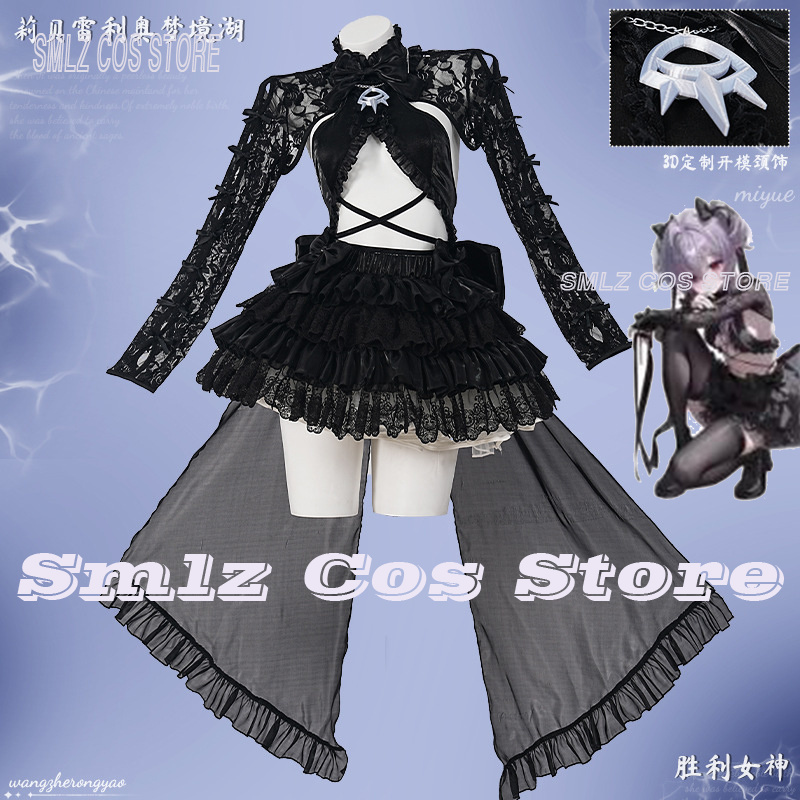 Liberalio Cosplay Game Goddess - đánh giá và giá Cosplay Anime Black