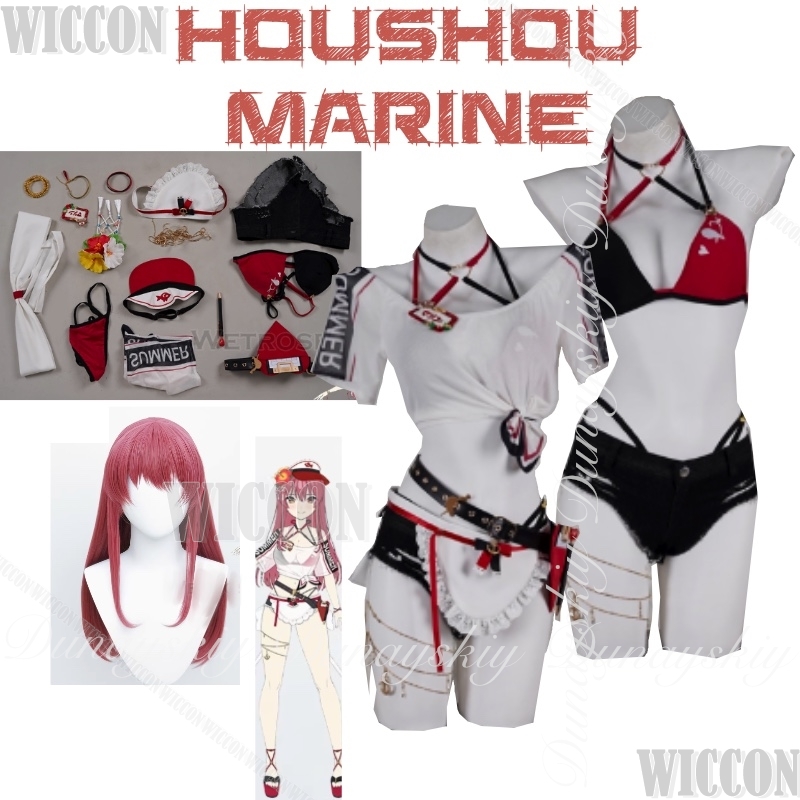 Hololive Gamers Virtual Anchor - đánh giá và giá Anime Marin Cosplay