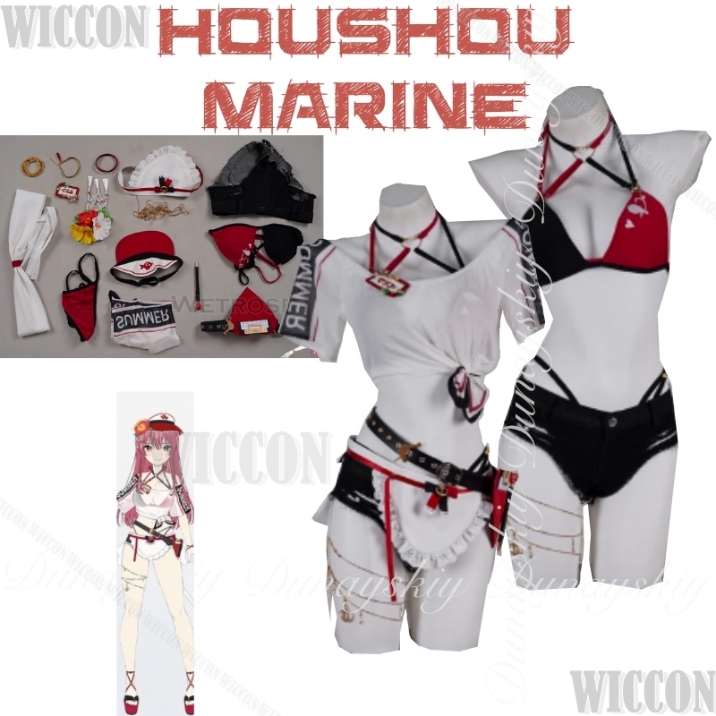 Hololive Gamers Virtual Anchor - đánh giá và giá Anime Marin Cosplay