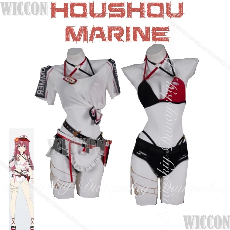 Hololive Gamers Virtual Anchor - đánh giá và giá Anime Marin Cosplay