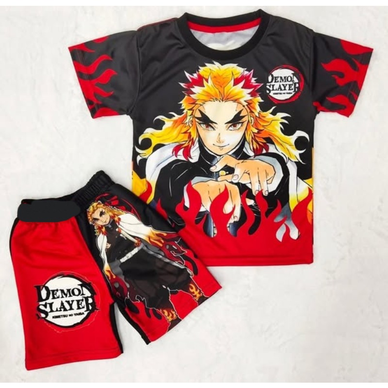 Demon Slayer Kids T-shirt Shor - đánh giá và giá Anime Cosplay Tanjiro