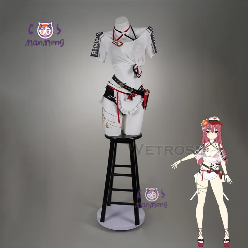 Anime Hololive Vtuber Houshou  - đánh giá và giá Anime Marin Cosplay