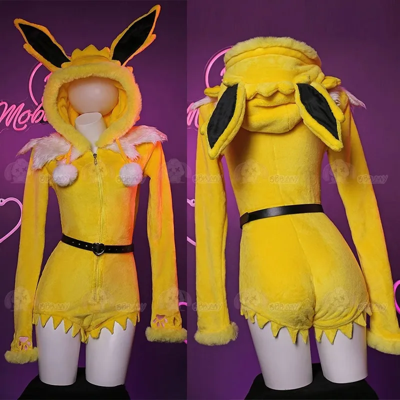 Sexy Deep V Hooded Bodysuit So - đánh giá và giá Anime Cosplay Bodysuit