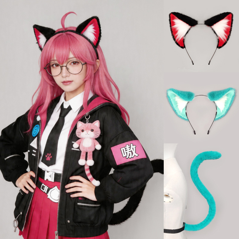 Handmade Nanaly Mint Cat Ears  - đánh giá và giá Cosplay Anime Expo