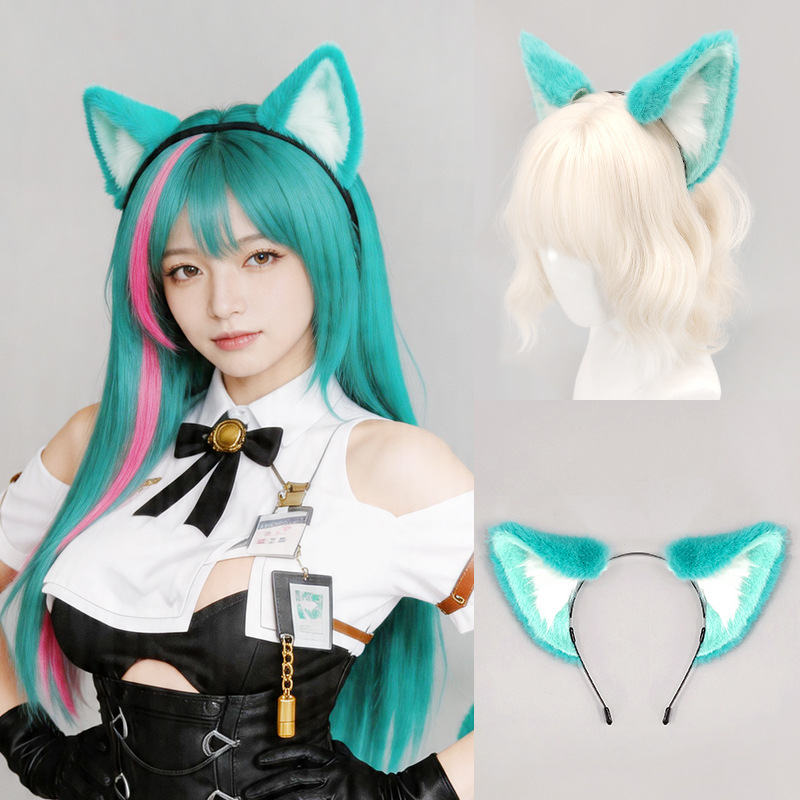 Handmade Nanaly Mint Cat Ears  - đánh giá và giá Cosplay Anime Expo