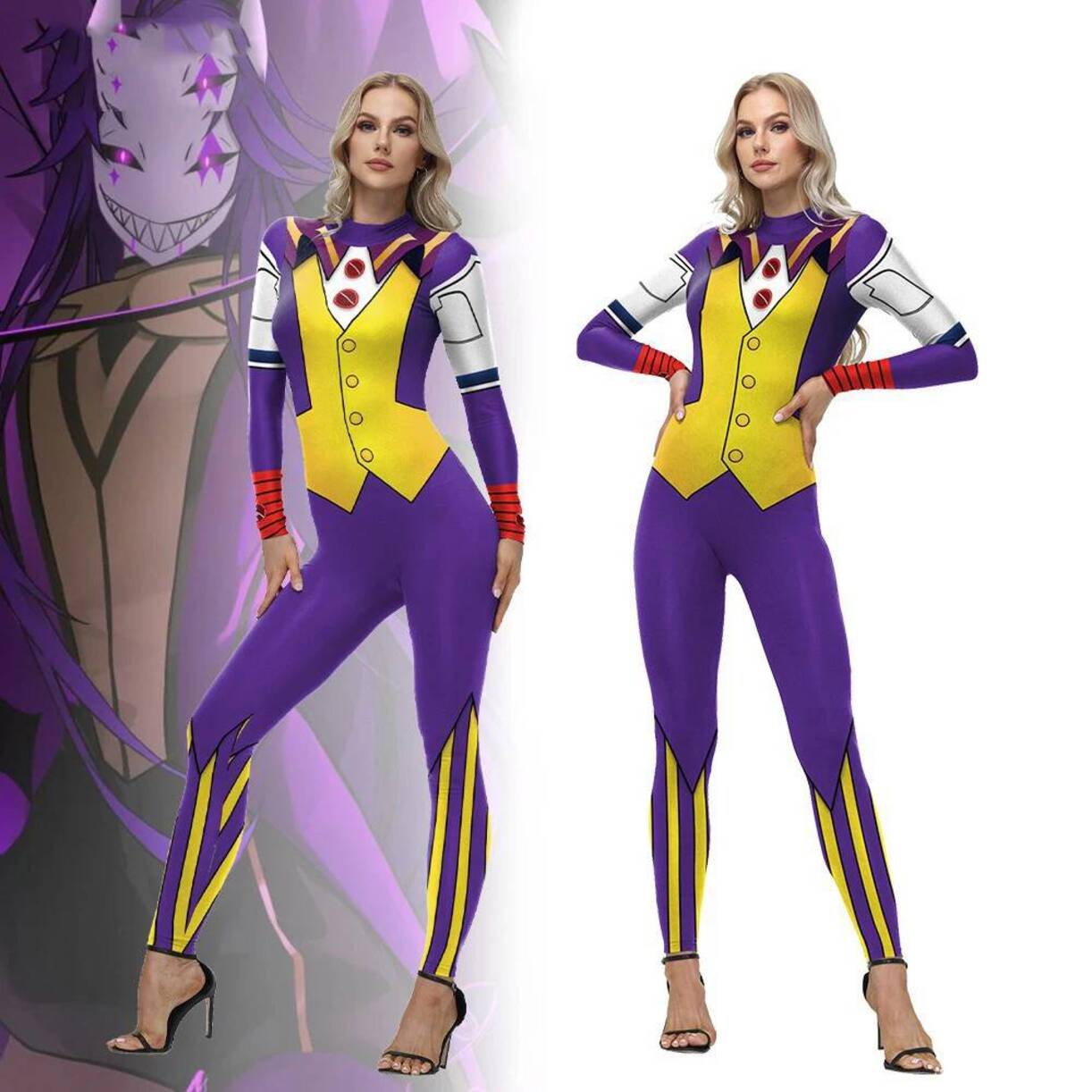 Anime Acg Women Cosplay Pierro - đánh giá và giá Anime Cosplay Bodysuit