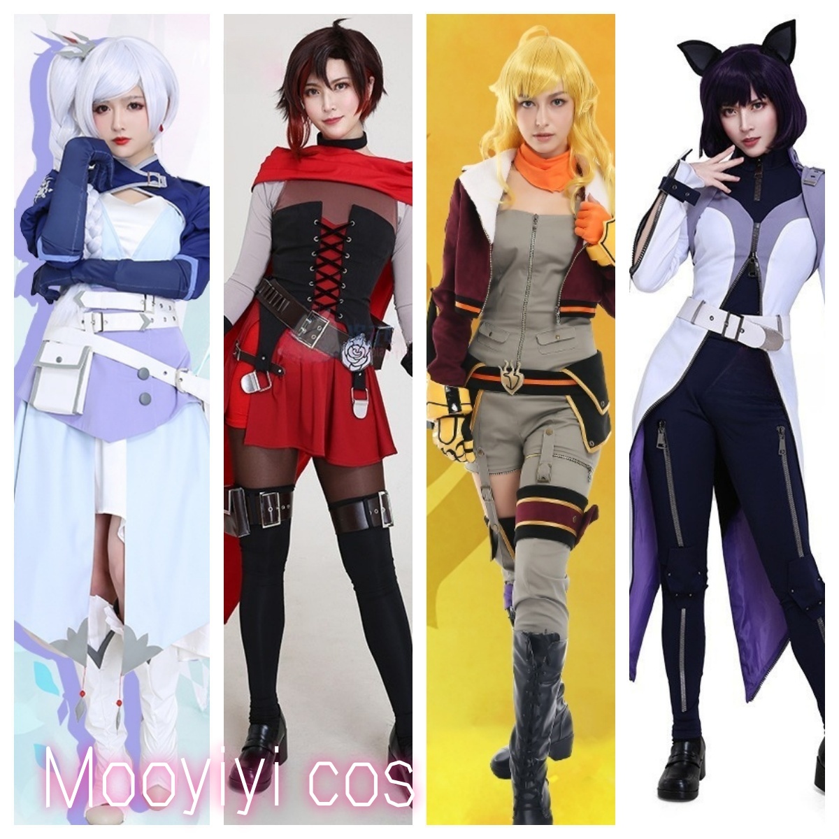 Mooyiyi cos New Weiss/Ruby/Yan - đánh giá và giá Anime Yang Cosplay
