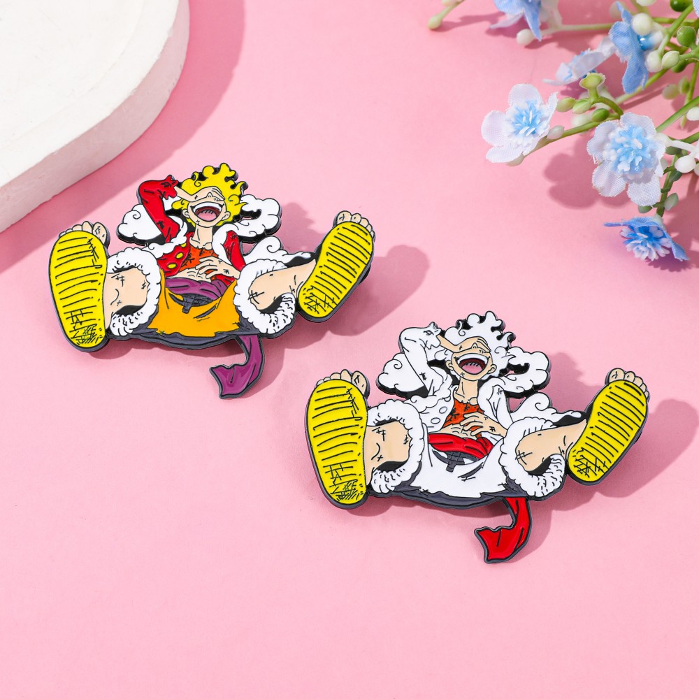 2 Pcs Anime Derivatives Brooch - đánh giá và giá Anime Cosplay Luffy