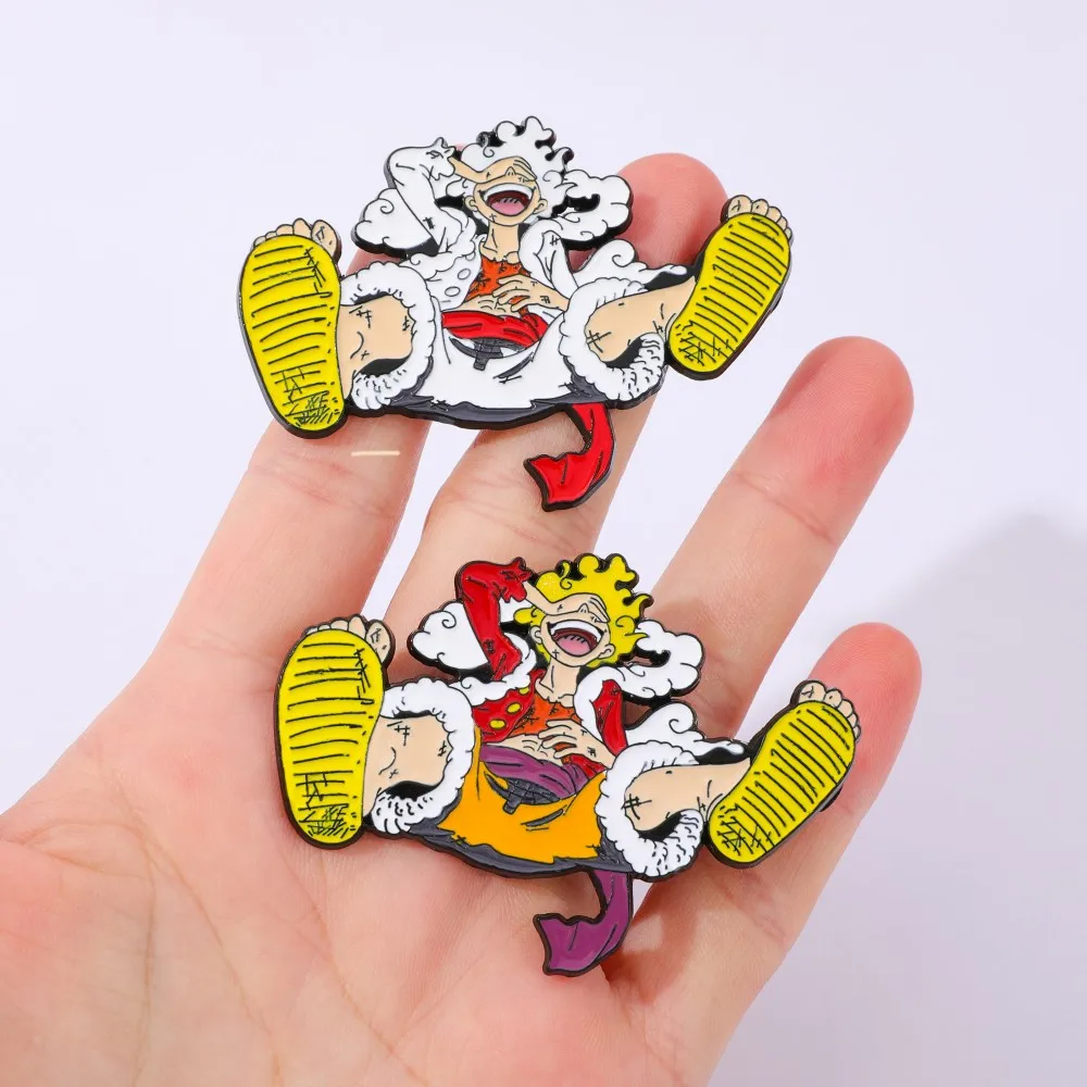 2 Pcs Anime Derivatives Brooch - đánh giá và giá Anime Cosplay Luffy