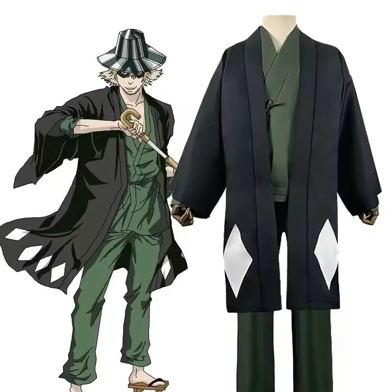 Anime Bleach Cosplay Urahara K - đánh giá và giá Anime Cosplay Bleach
